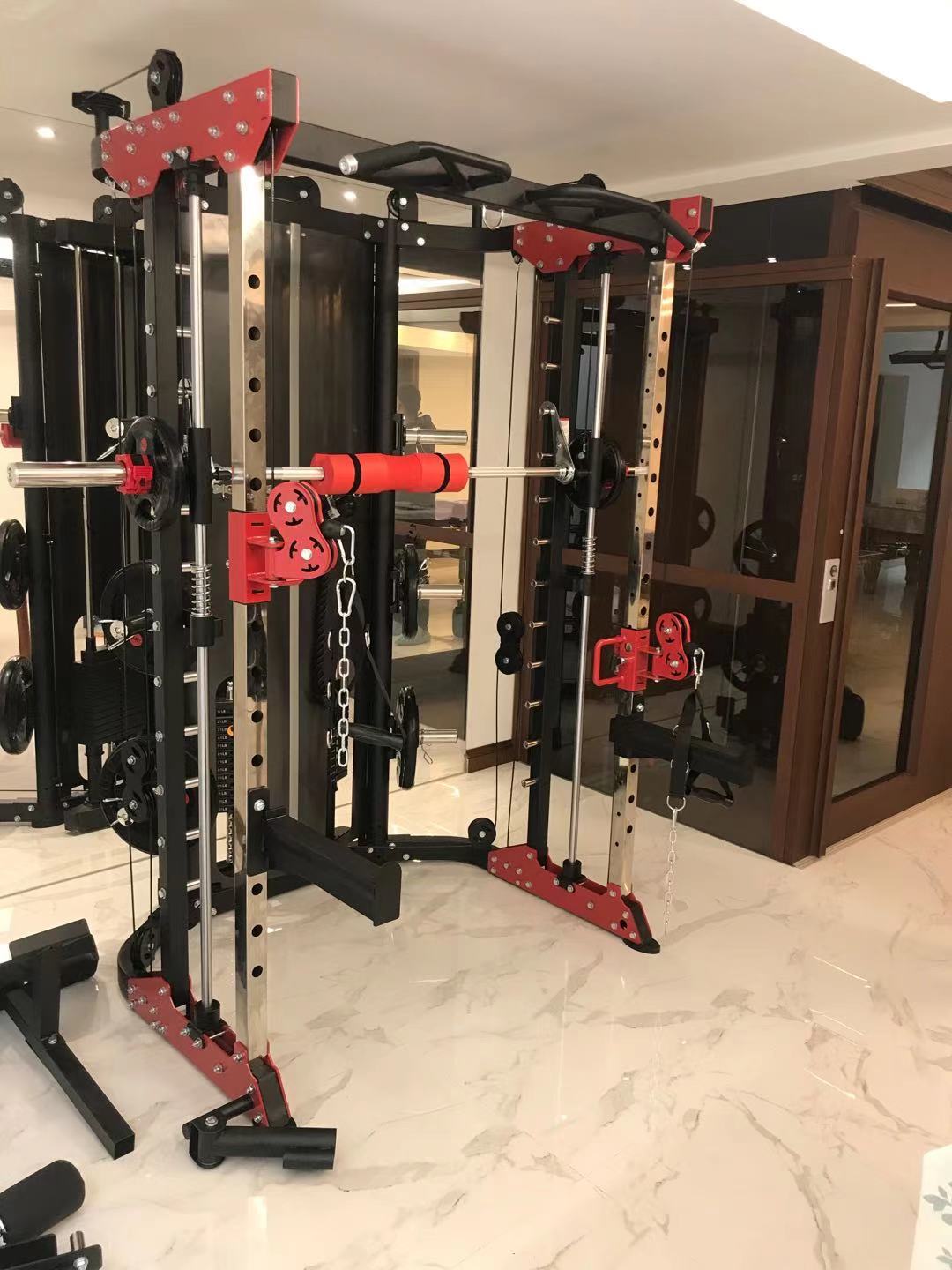 综合训练器 健身_健身综合训练器安装视频_健身器材训练动作讲解