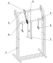 单人综合训练器安装视频_家用单人综合训练器_单人训练器怎么操作