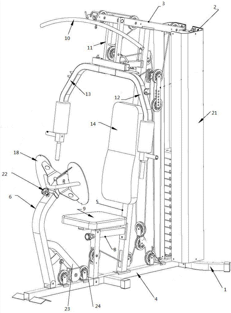 kaiyun官方网app下载app 一种综合训练器的制作方法