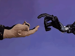 人形机器人遥操作_专业健身手套_CyberGlove触觉反馈手套