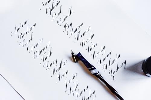 韦钰琦手写英文教程_英文书法技巧_英文书法练习培训