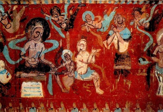 敦煌壁画艺术美学风格_敦煌壁画特点_敦煌壁画崇高与优雅