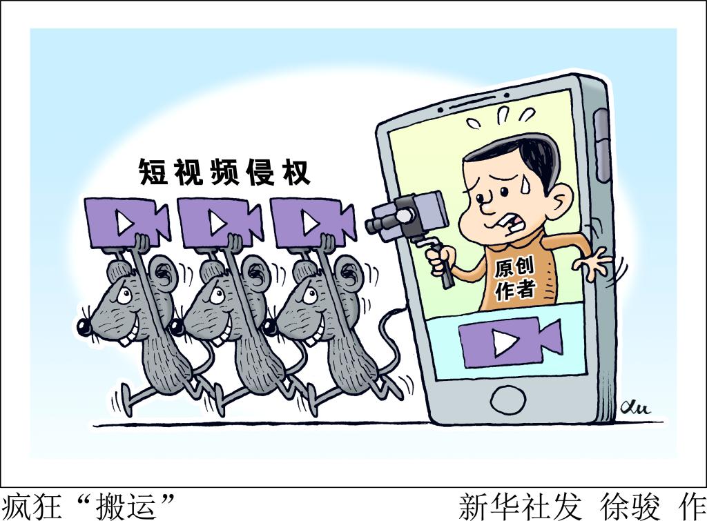 短视频侵权案件数量逐年增多_短视频平台侵权责任_短新闻视频