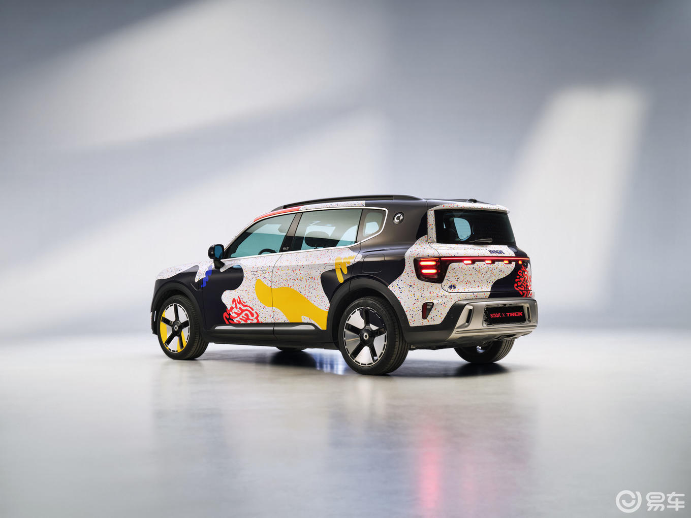 smart #5环法涂装版_sportsart自行车_smart x trek联名涂装自行车