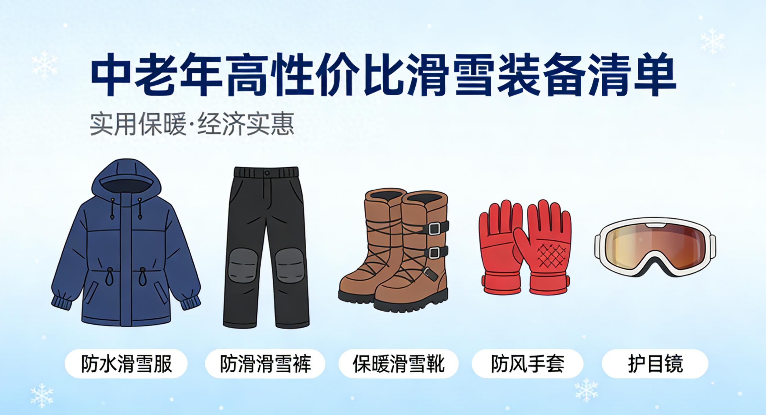 澳门天天免费精准谜语 花小钱办大事！中老年滑雪装备清单，实用不贵超划算